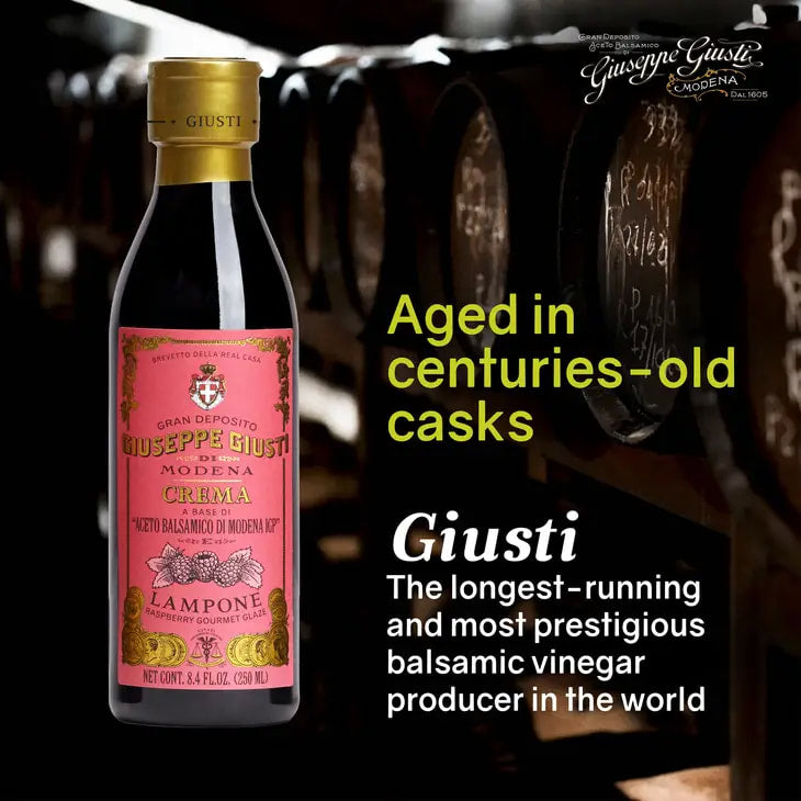 Giuseppe Giusti - Crema Raspberry Balsamic Glaze Of Modena - IGP
