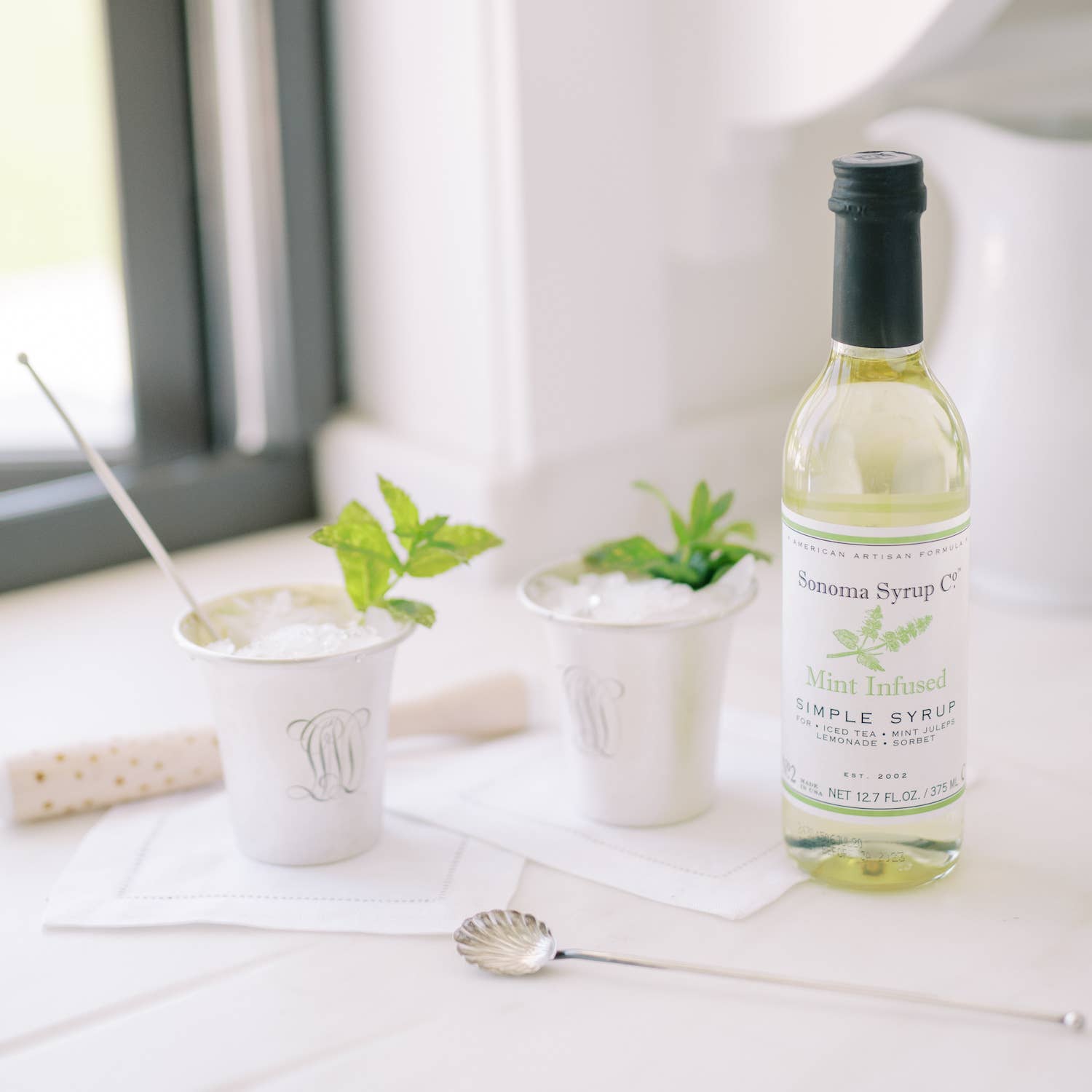 Sonoma Syrup Co. - Mint Infused Simple Syrup - 12.7 oz.