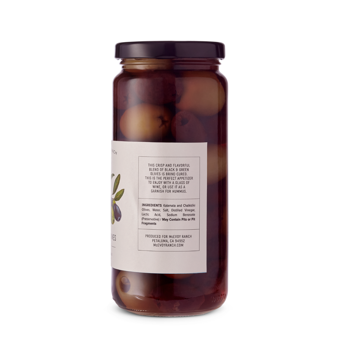 McEvoy Ranch - Unpitted Table Olives - 8.5 oz.