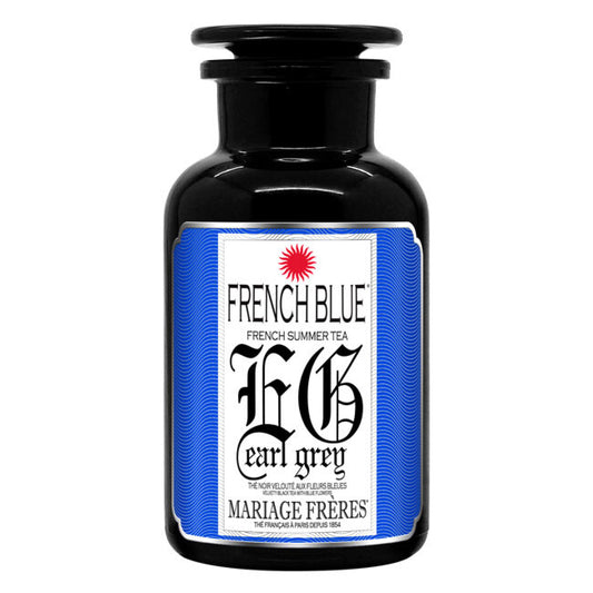 Mariage Frères - Earl Grey French Blue - Glass Jar - 160 g