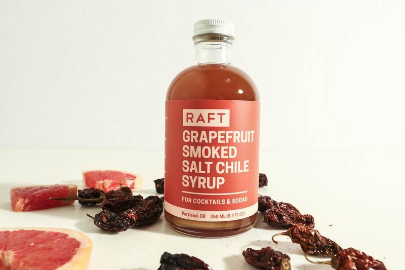 Raft - Grapefruit Smoked Salt Chile Syrup - 250 mL
