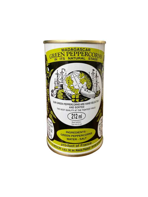 Madagascar Green Peppercorns In Brine - 3.5 oz.