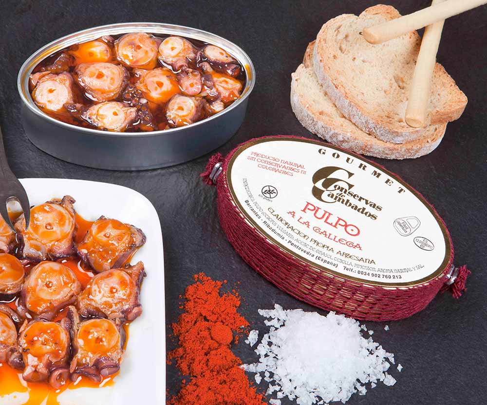 Conservas De Cambados - Octopus In Galician Sauce - 111 g