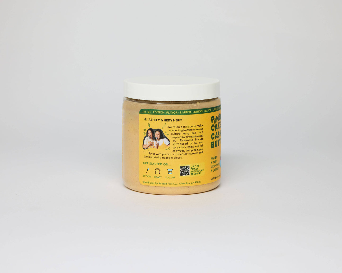 Rooted Fare - Pineapple Cake Cashew Butter - 8 oz.