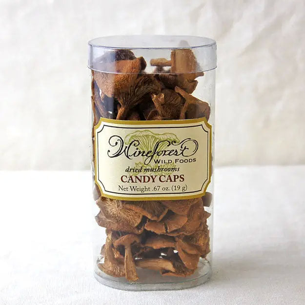 Wine Forest - Dried Candy Cap Mushrooms - .67 oz.