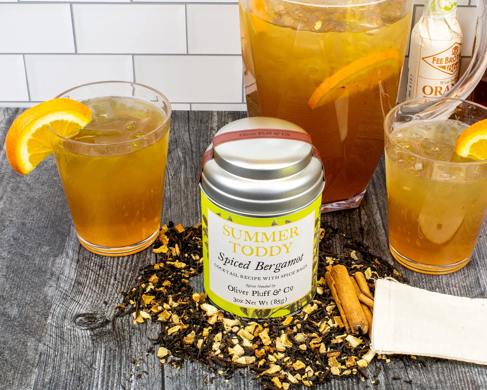 Oliver Pluff & Company - Spiced Bergamot Summer Toddy Kit