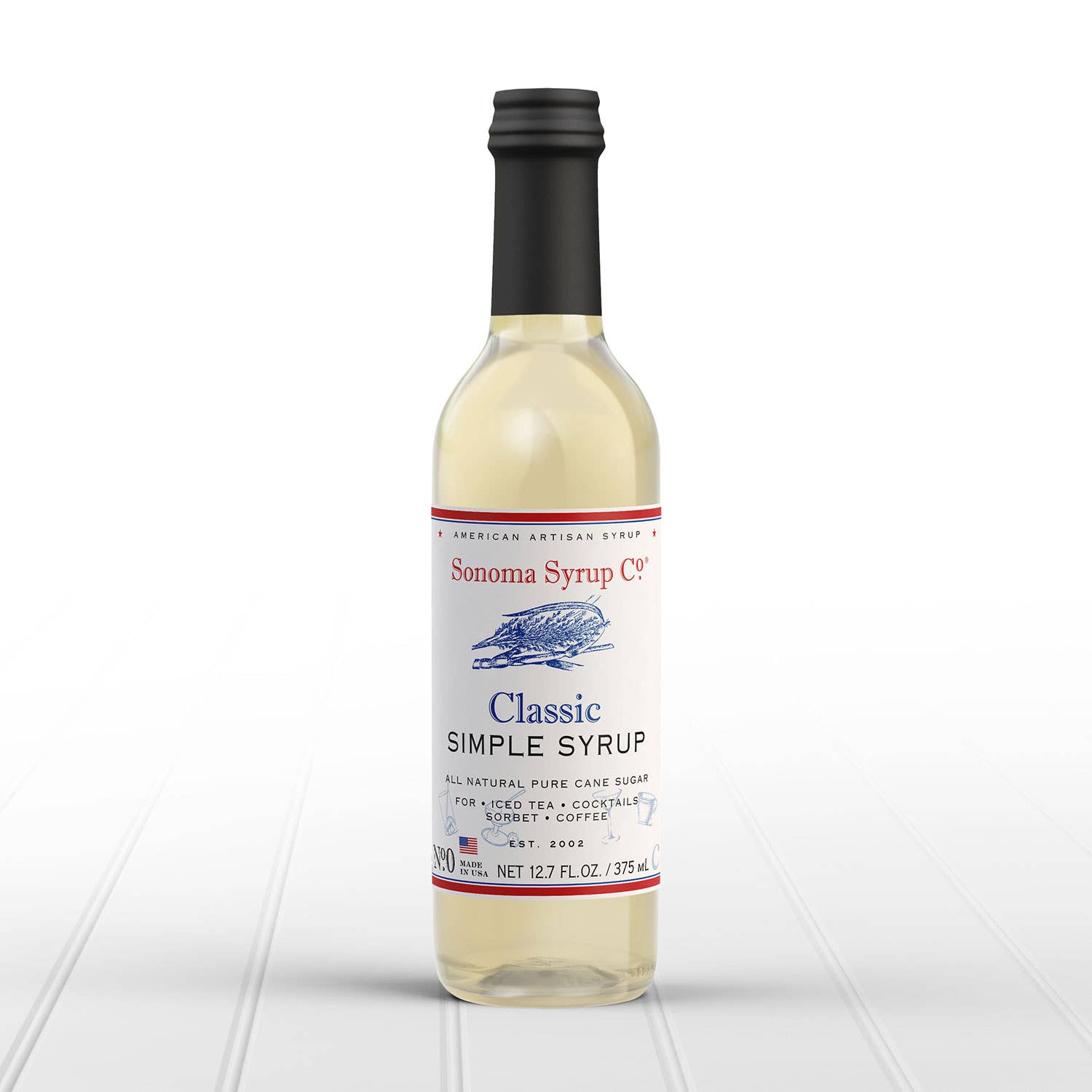 Sonoma Syrup Co. - Classic Simple Syrup - 12.7 oz.