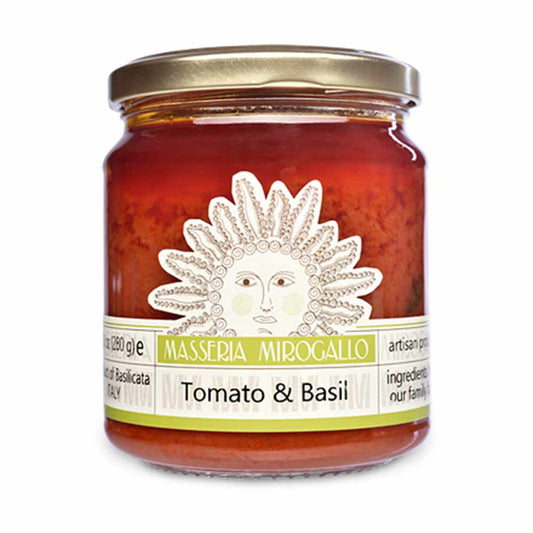 Masseria Mirogallo - Tomato Sauce w/Basil - 280 g