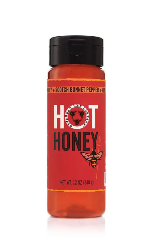 Savannah Bee Company - Hot Honey - Plastic Squeeze Bottle - 12 oz.