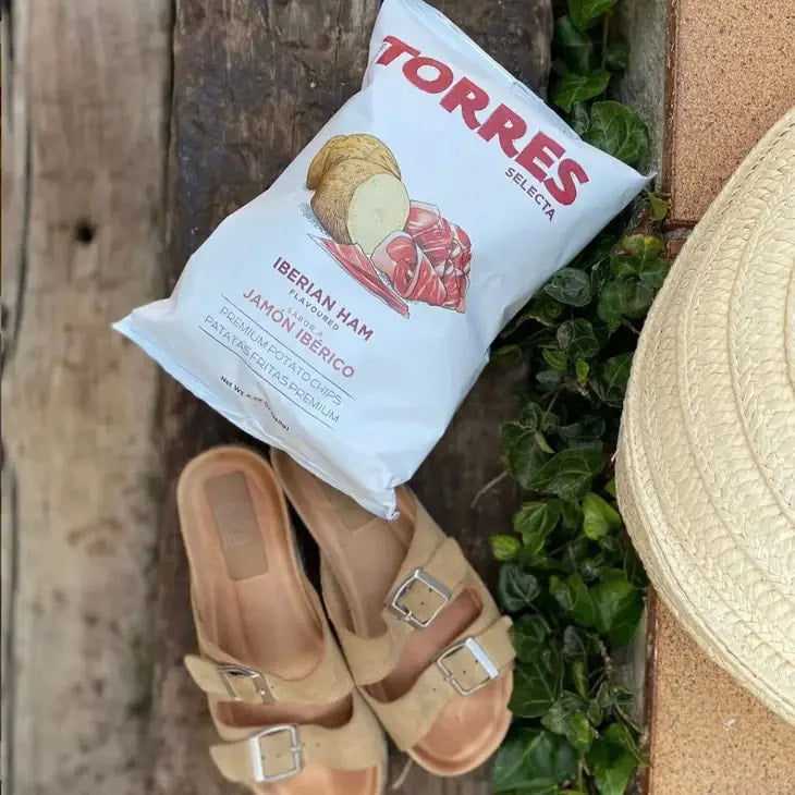 Torres - Selecta - Iberian Ham Potato Chips - 150 g