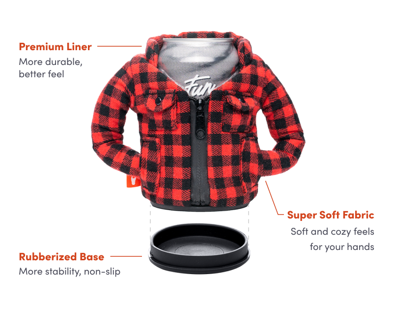 Puffin Drinkwear - The Lumberjack - Puffin Red