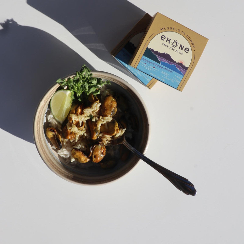 Ekone Oyster Co. - Mussels In Curry - 3.5 oz.