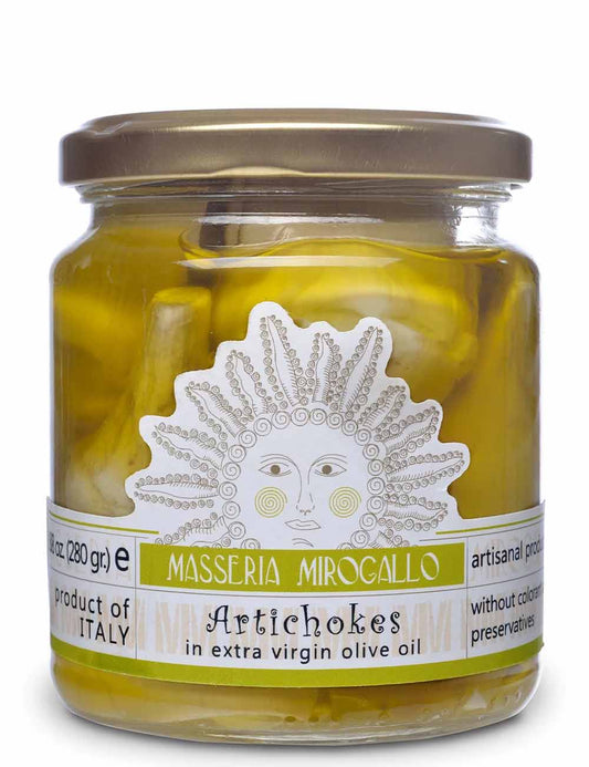 Masseria Mirogallo - Artichoke Hearts In EVOO - 9.88 oz. / 280 g