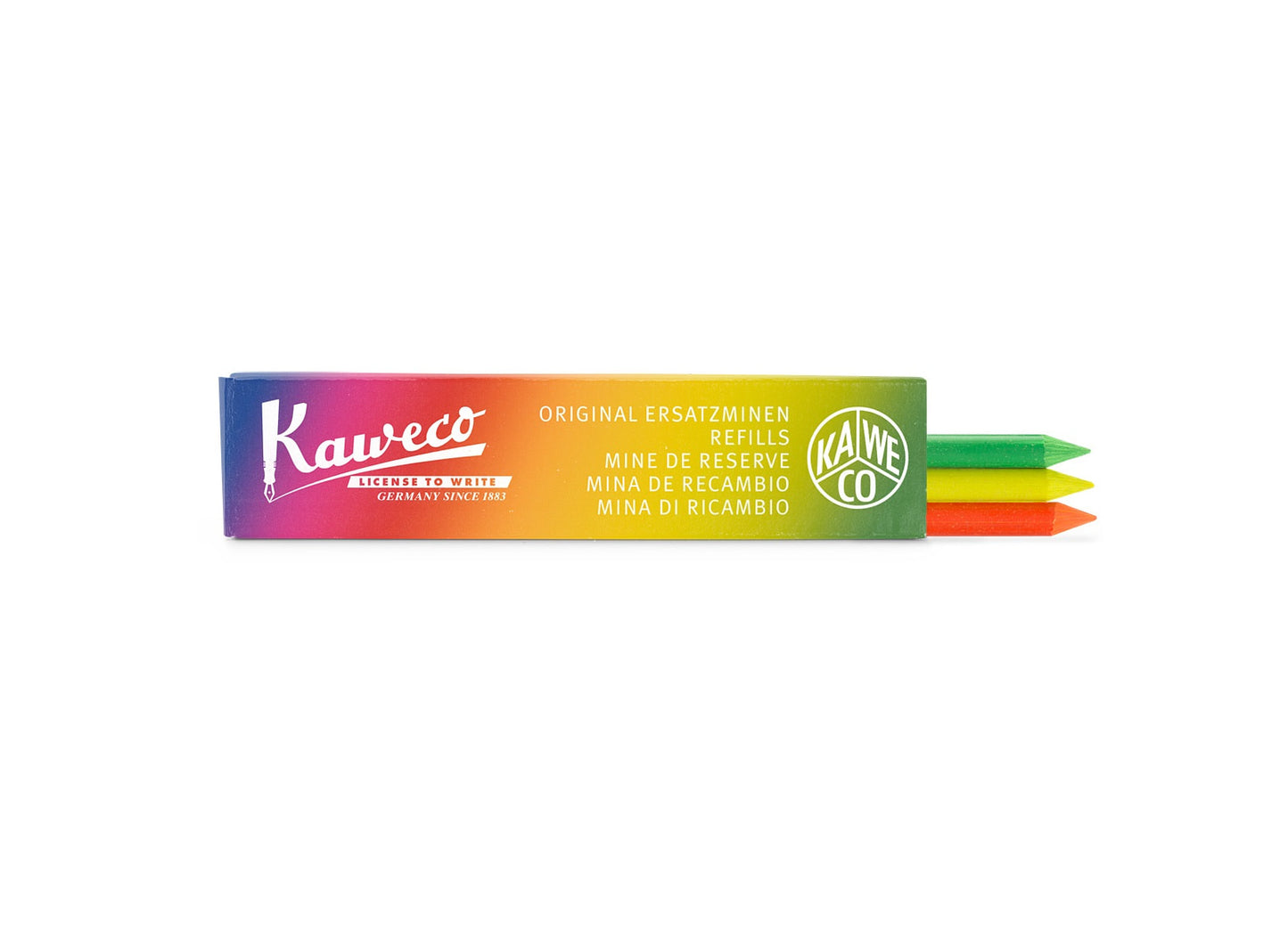 Kaweco - Sketch Up - Highlighter Mix Refill (Red, Yellow, Green) - 5.6 mm - 3 Pieces