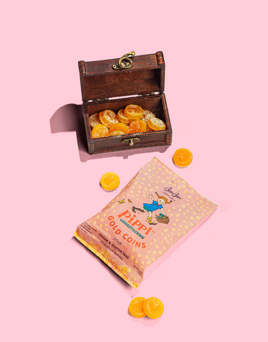 BonBon - Pippi Longstocking Gold Coins - 4.2 oz. (120 g)