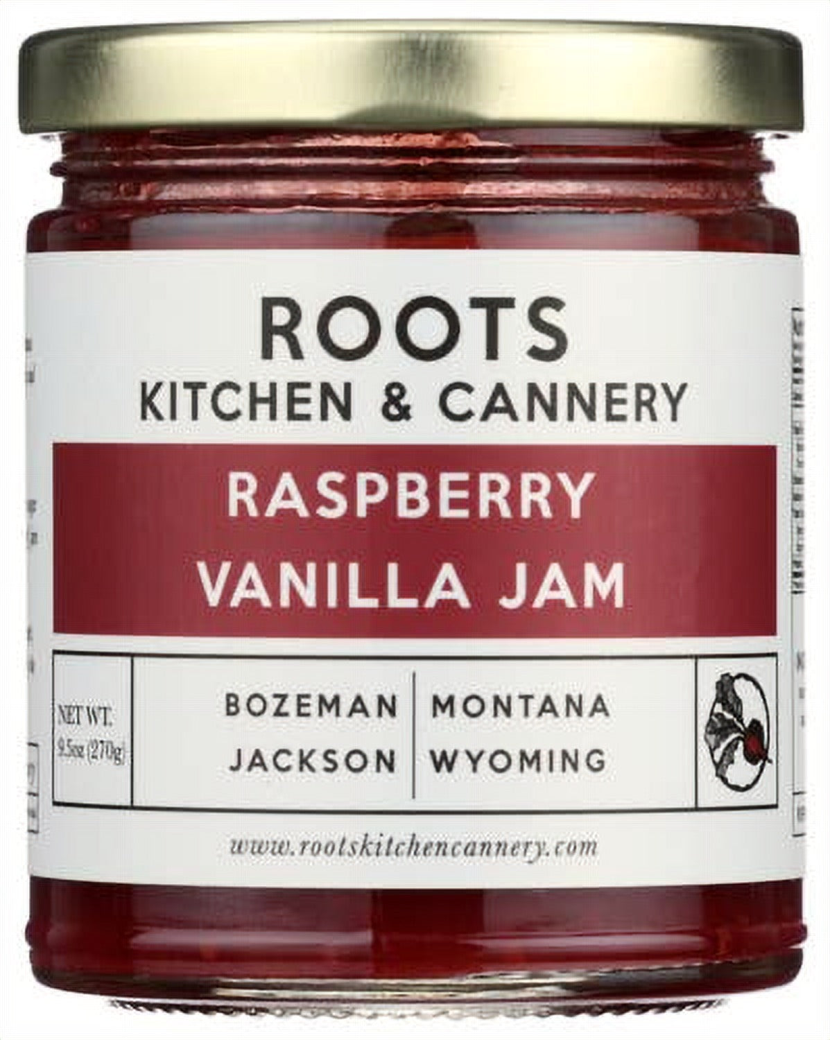 Roots Kitchen & Cannery - Raspberry Vanilla Jam