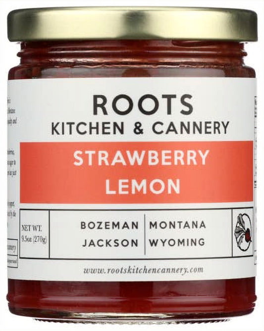Roots Kitchen & Cannery - Strawberry Lemon Jam